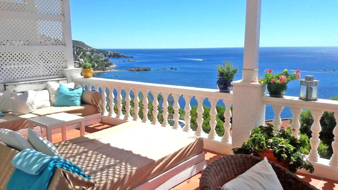 Amazing Seaview Apartment With Terrace & Parking - Casa Artevida Росас Экстерьер фото