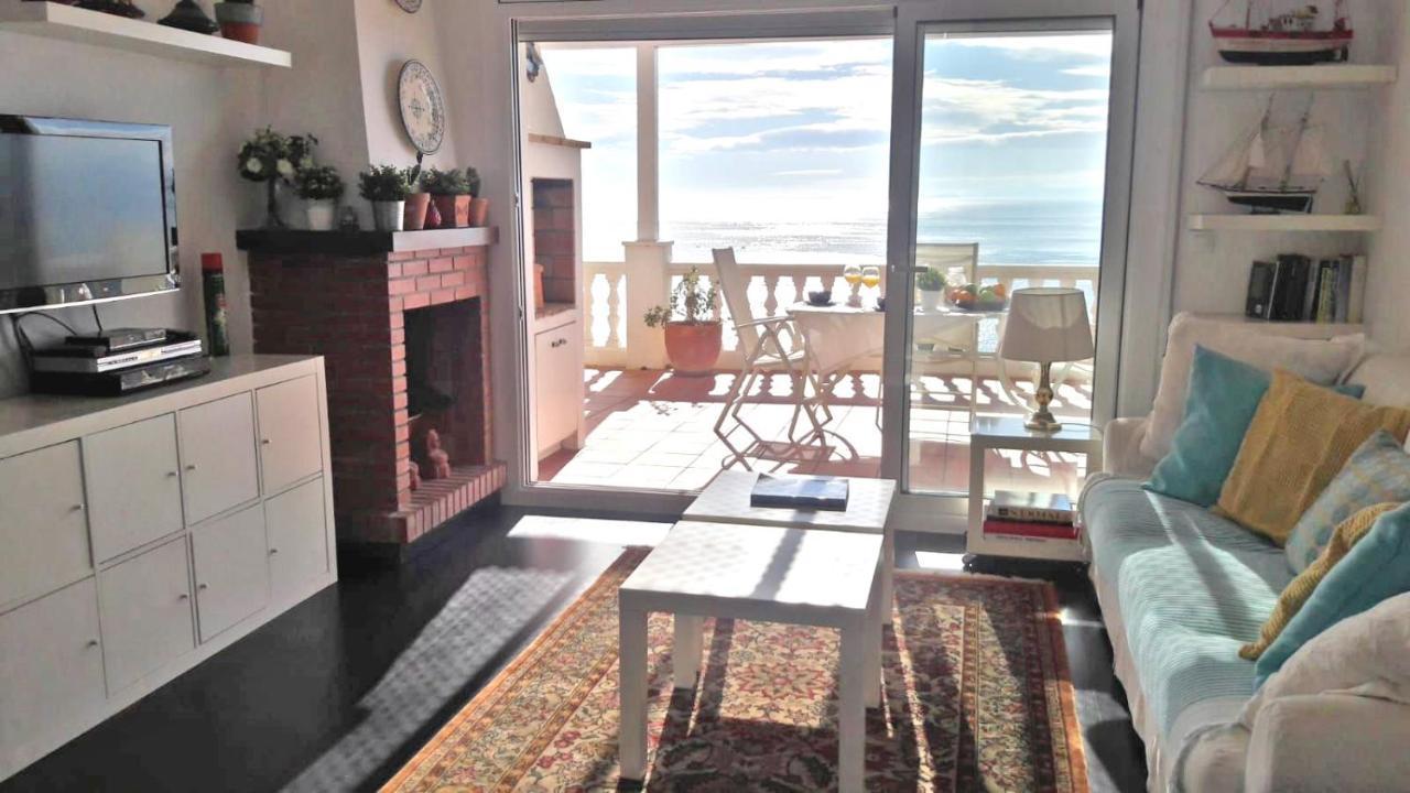 Amazing Seaview Apartment With Terrace & Parking - Casa Artevida Росас Экстерьер фото